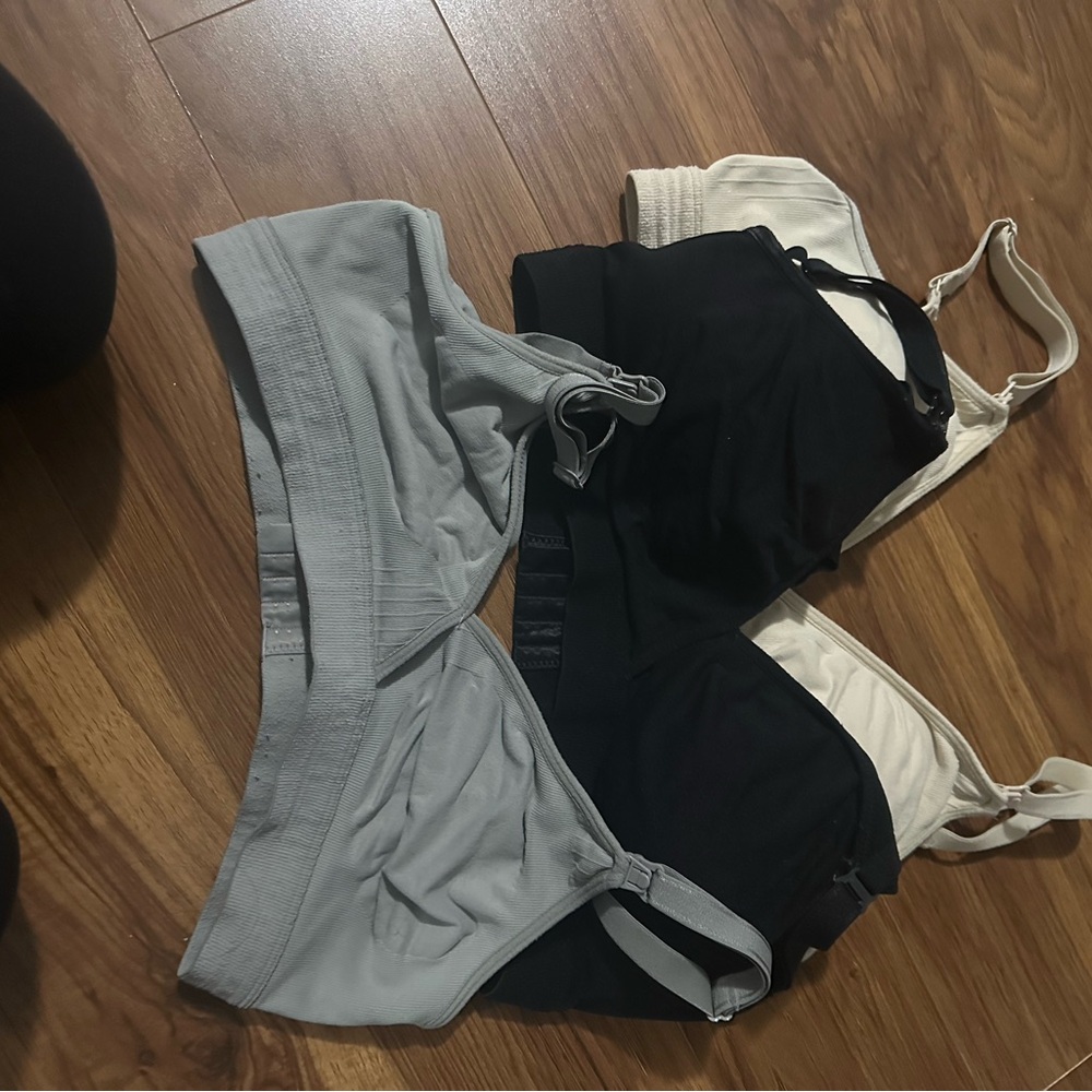 Nursing bras, 3 pack
